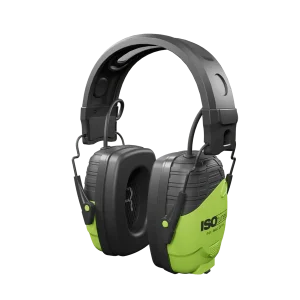Groene Bluetooth® gehoorbescherming met speciale technologie.
