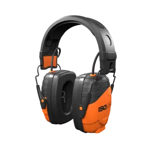 Oranje oorkappen met Bluetooth® functionaliteit.